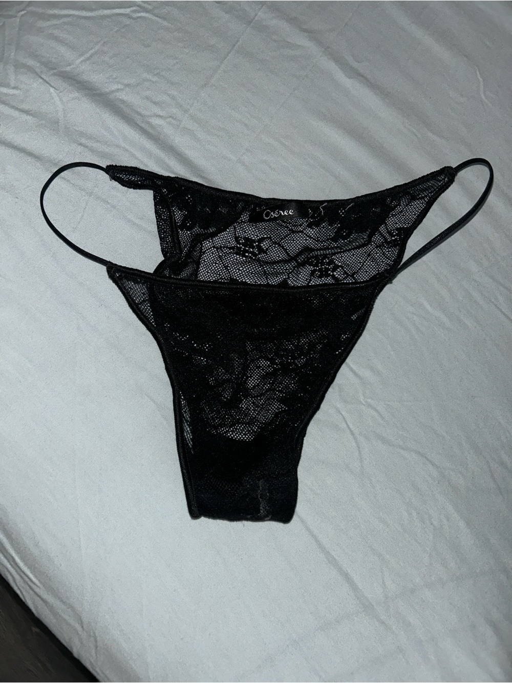 Women’s WW Black Thong